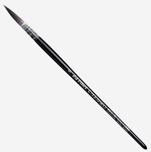 DA VINCI 498 Series - Cepillo de Lavado (Fibra sintética, 18,5 x 0,54 x 30 cm), Color Negro