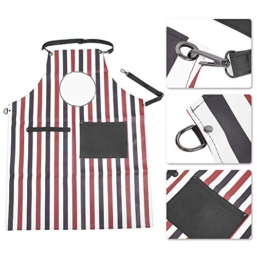 Delantal de peluquería, herramientas de teñido para cortar el cabello, delantal de cocina para chef, paño de peluquero impermeable, para cortar el cabello, teñir, ropa, para peinar el cabello