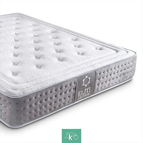 Dreaming Kamahaus Elite Colchón, con Viscografeno-Soft, Blanco, 150x190