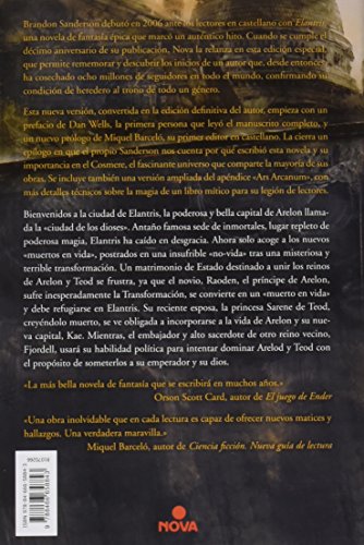 Elantris (edición décimo aniversario: versión definitiva del autor) (Nova)