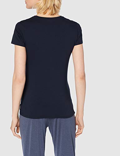 Emporio Armani 163321CC317 Camiseta de Pijama, Azul (Marine 00135), L para Mujer