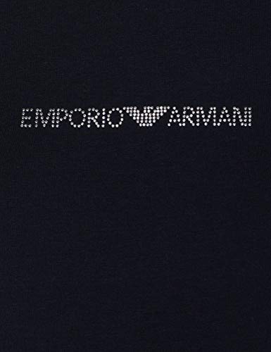 Emporio Armani 163321CC317 Camiseta de Pijama, Azul (Marine 00135), L para Mujer