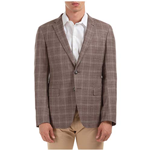 Emporio Armani cazadoras hombres americana de lana chaqueta nuevo marrón EU 50 (UK 40) W1GS50W1845420