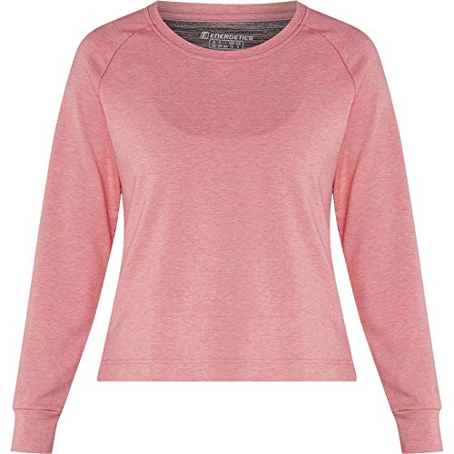 ENERGETICS Maluca Sudadera, Mujer, Pink Light/Melange, 40