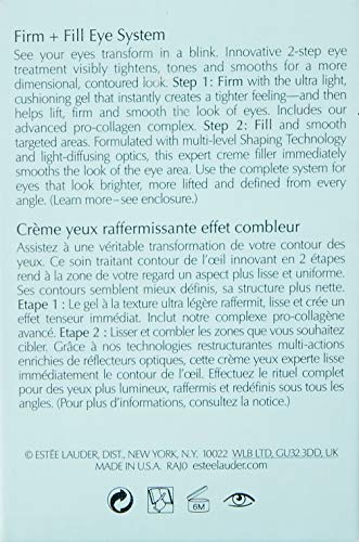 Estée Lauder New Dimension Firm + Fill Eye Sistem 10 Ml 1 Unidad 100 g