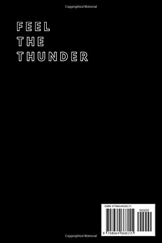 Feel The Thunder With Firework: Cute Graph Paper Journal Notebook 6x9 inch 100 Pages