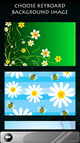 Flores de primavera Teclados