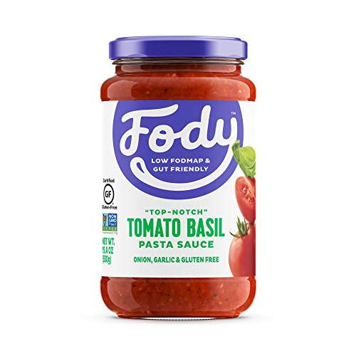Fody - Salsa para pasta baja en tomate y albahaca FODMAP - 19.4 oz.