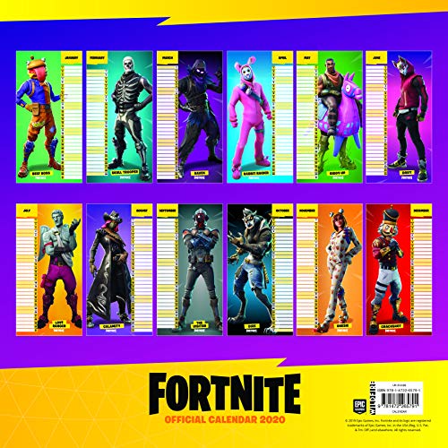 FORTNITE Official 2020 Calendar