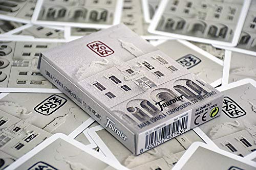 Fournier- Mazoka 150 Aniversario Founier Baraja de Cartas Españolas de Colección, Color Gris (1044657)
