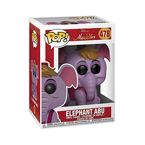 Funko- Pop Vinyl: Disney: Aladdin: Elephant Abu Elefante Figura de vinilo - coleccionable, Multicolor, talla única (35755) , color/modelo surtido