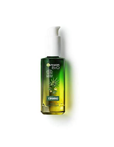 Garnier Bio Aceite de Noche Multi-Reparador con Semillas de Cáñamo Ecológico y Vitamina E