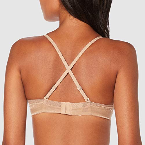 Gossard Glossies Sujetador, Beige (Nude), 75F para Mujer