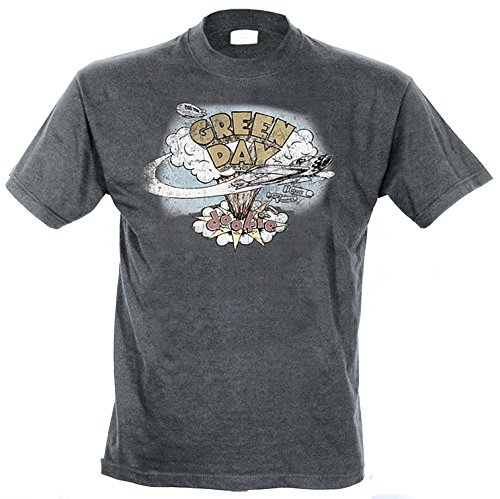 Green Day Day Dookie Vintage - Camiseta para hombre, color gris (charcoal), size 2XL