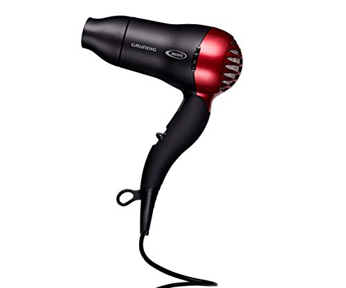 Grundig HD 2509 R Secador de pelo de viaje & deporte, 1500W, mango plegable