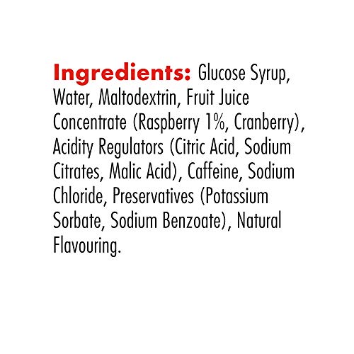 HIGH5 Cafeína Gel Energético Bolsitas de Liberación Rápida con Zumo de Fruta Natural (Frambuesa Cafeína)