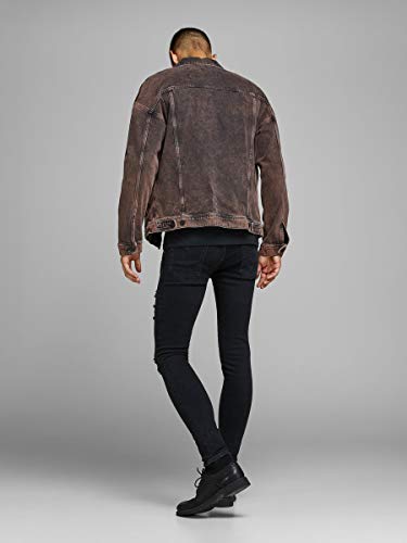 Jack & Jones Jjiliam Jjoriginal Am 502 Lid STS Vaqueros Skinny, Negro (Black Denim), W30/L32 (Talla del Fabricante: 30) para Hombre