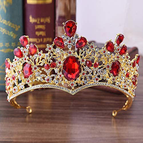 Joyería Elegante Novia Headwear Vintage Boda Fiesta Tocado Tiara Joyería Horquillas para Novia Dama de Honor, Color Nombre: Plata