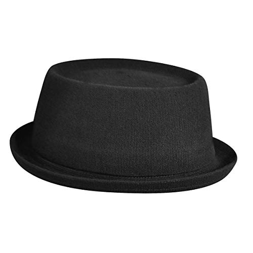 Kangol Bamboo Mowbray - Sombrero de Vestir para Hombre, Color Negro, Talla S