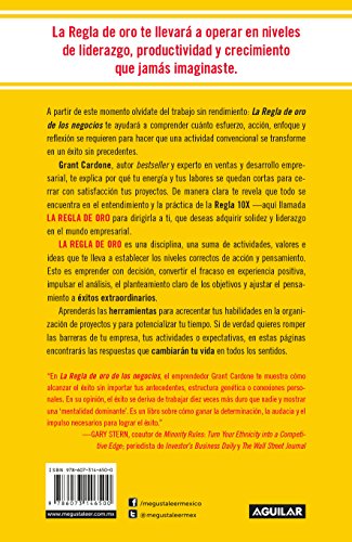 La Regla de Oro de Los Negocios - Aprende La Clave del Axito / The 10x Rule: The Only Difference Between Success and Failure
