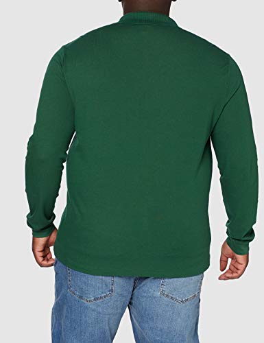 Lacoste L1312 Polo, Verde (Vert), L (Talla del fabricante: 5) para Hombre