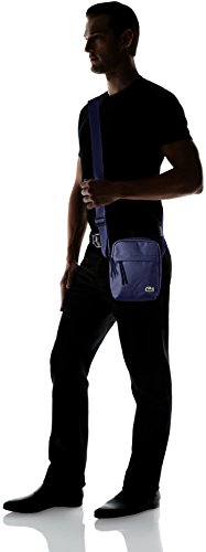 Lacoste NH2102NE, Bolso bandolera para Hombre, peacoat (Peacoat), 21 x 6.5 x 16 cM