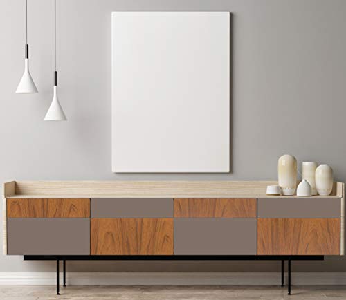 Lámina adhesiva nuez, lámina decorativa, lámina para muebles, lámina autoadhesiva, aspecto madera natural, 45 cm x 3 m, grosor: 0,095 mm, Venilia 53150