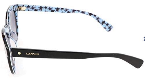 Lavin Lanvin Sonnenbrille SLN722V 0APA 47 24 140 Gafas de sol, Negro (Schwarz), 47.0 para Mujer