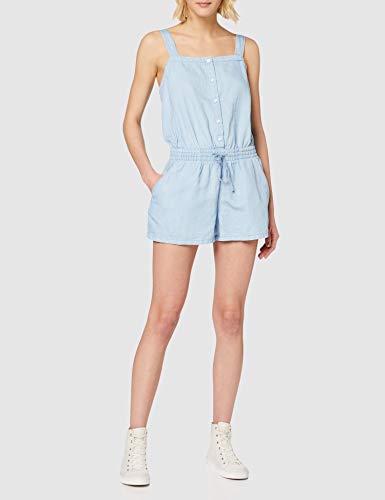 Levi's Amelia Romper Mono, Azul (Morning Blue 0000), Small para Mujer