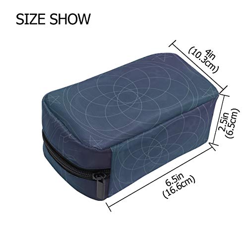 LORONA Alchemy - Bolsa de maquillaje para mujer, diseño de alquimia