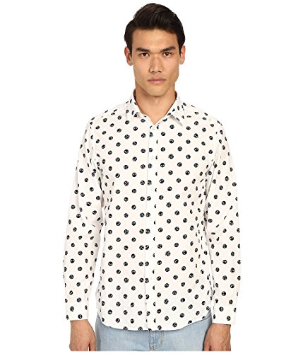 Love Moschino - Camisa, color blanco y negro Blanco XXL