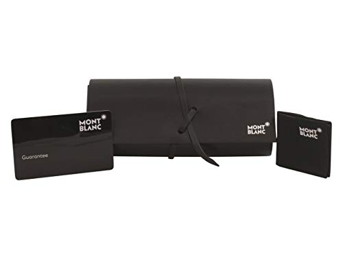 Mont Blanc MB0032S MB/0032/S 003 - Gafas de sol para hombre, 61 mm, color dorado y negro