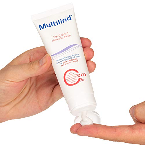 Multilind Limpiador facial gel crema para pieles atópicas, extrasecas y secas 125ml