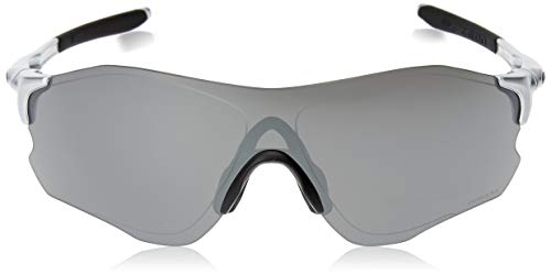 Oakley Men's EVZERO Path Asian Fit Sunglasses,OS,Silver/Prizm Black
