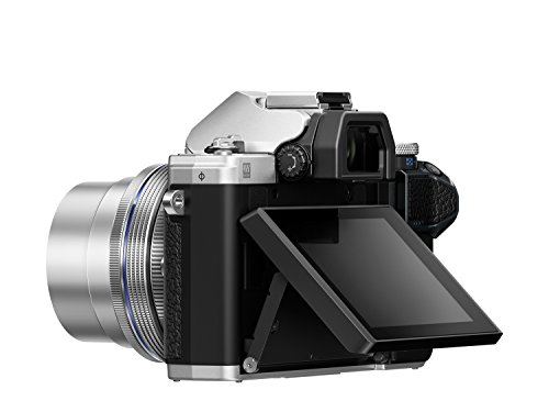 Olympus OM-D E-M10 Mark III Kit, Cámara de Sistema Micro Cuatro Tercios (16 MP, Estabilizador de Imagen de 5 Ejes, Visor Electrónico) + Objetivo M.Zuiko 14-42mm EZ, plata