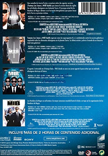 Pack 1 + 2 + 3 + International: Men in Black [DVD]