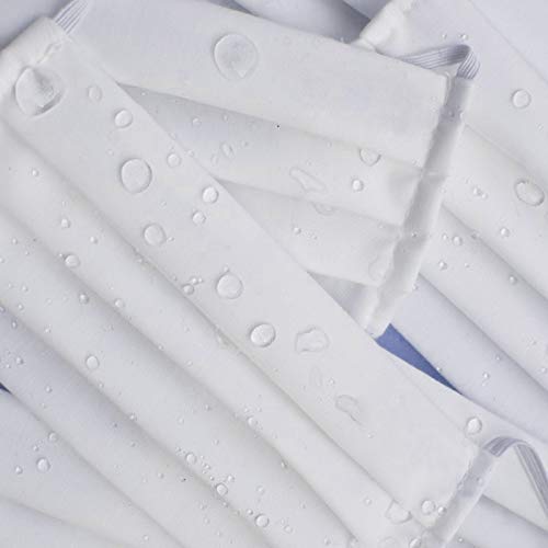 Pack 5x Mascarilla Higiénica Reutilizable UNE 0065 Tela 100% Algodón - Niño 9-12 años M - BFE 98% - Lavable - Premium - Homologada en España - Cottonblock