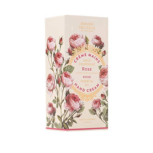 Panier Des Sens – 000 46 – crema de manos a la aceite esencial de rosa – 75 ml