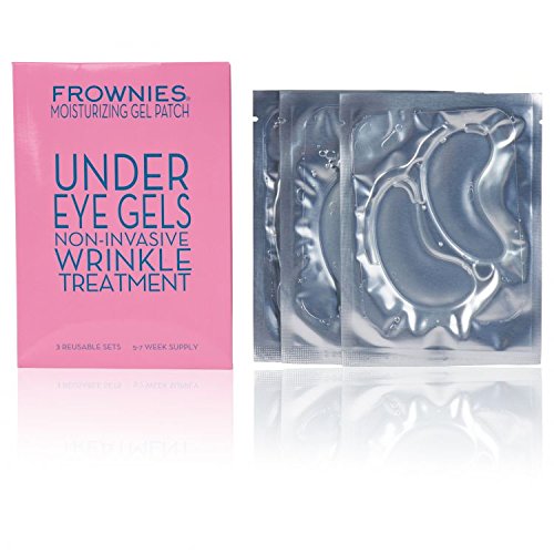 Parches de gel de colágeno 'Under Eyes' de Frownies contra arrugas, bolsas y ojeras contorno de ojos.