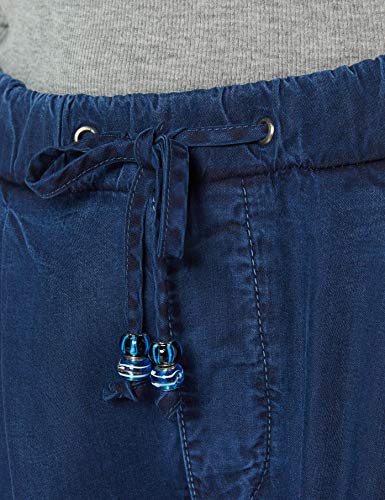 Pepe Jeans Donna Blue Vaqueros Straight, Azul (Denim 000), W26/L34 (Talla del Fabricante: W26/Long) para Mujer