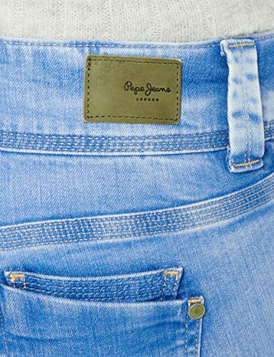 Pepe Jeans Venus Vaqueros, Azul (Light Used Denim Wv2), 34W / 32L para Mujer
