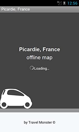 Picardie, Francia Desconectado GPS: Travel Monster