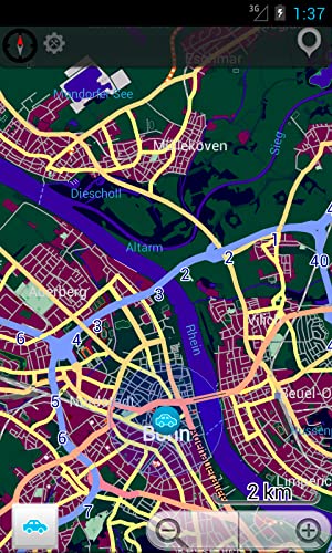 Picardie, Francia Desconectado Navi: Duncan Cartography