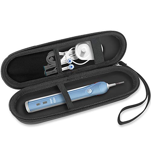 ProCase Estuche de Viaje Universal para Cepillo Eléctrico Dental Oral B/Philips, Caja Rígida de Cepillo de Dientes Rotación Ultrasónico para Pro 2 2500/Vitality/Crossaction/DiamondClean/HealthyWhite