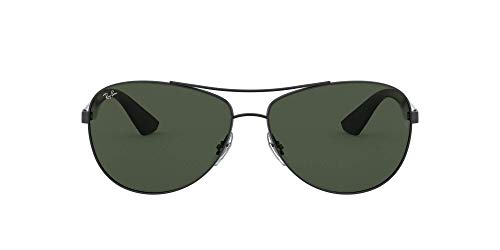 Ray-Ban 0Rb3526 Gafas de sol, Matte Black, 63 para Hombre