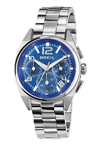 Reloj BREIL Mujer Master Esfera Azul e Correa in Acero, Movimiento Chrono Cuarzo