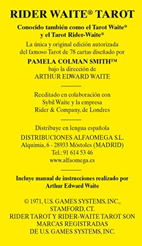 Rider Waite Tarot: Concebido por Arthur Edward Waite