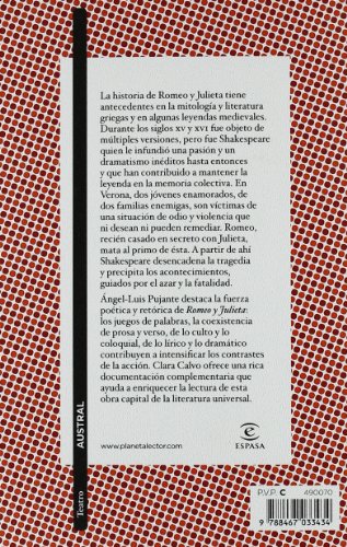 Romeo y Julieta: Traducción y edición de Ángel-Luis Pujante. Guía de lectura de Clara Calvo (Clásica)