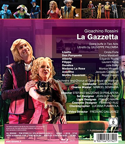 Rossini: La Gazzetta [Blu-ray]