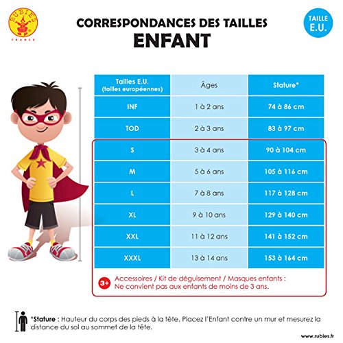 Rubie's- Disfraz infantil de 101 Dalmatas de bailarina (881213-T)